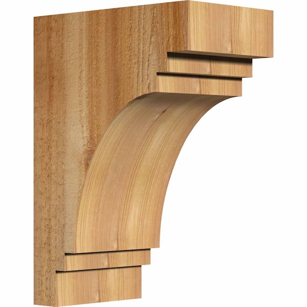 Ekena Millwork Pescadero Rough Sawn Corbel, Western Red Cedar, 6"W x 10"D x 14"H COR06X10X14PEC00RWR - main